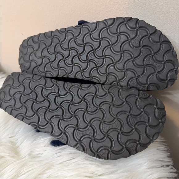 Birkenstock Dark Blue Leather Footwear - Picture 7 of 14